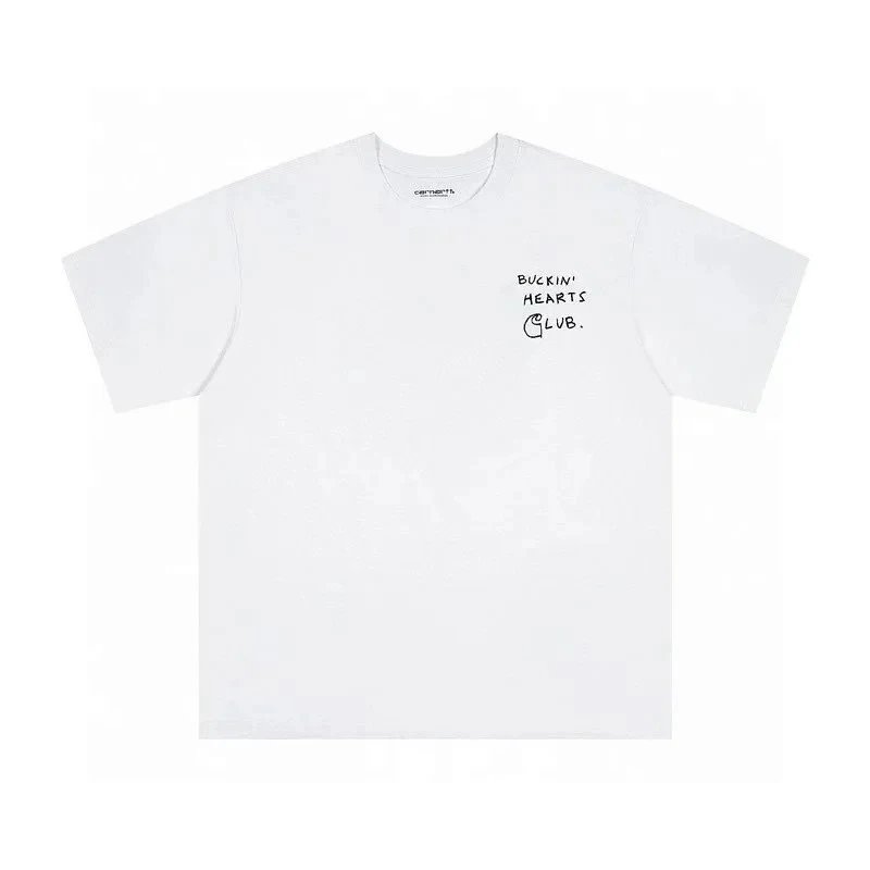 Carhartt T-Shirts Work In Progress varsity logo print — 21