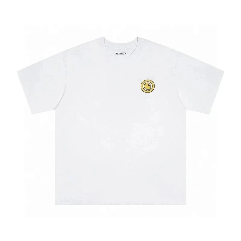 Carhartt T-Shirts Work In Progress varsity logo print — 19