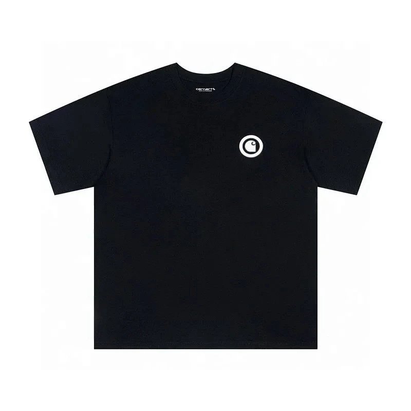 Carhartt T-Shirts Work In Progress varsity logo print — 18
