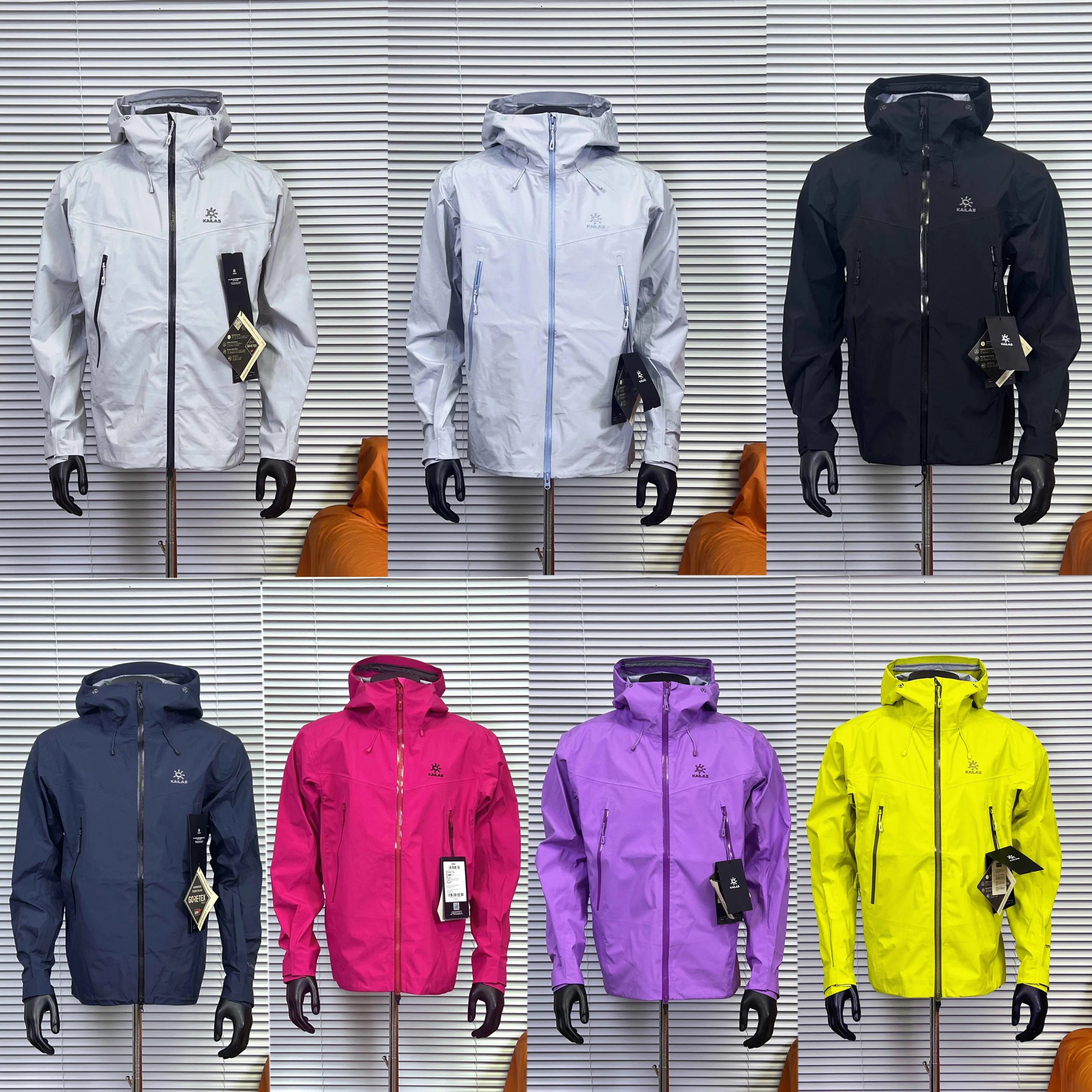 Arc'teryx Grey Hooded Waterproof Jacket