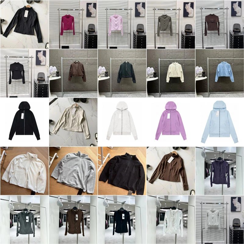 Various Colors Women's Zip-Up Hoodie Jackets