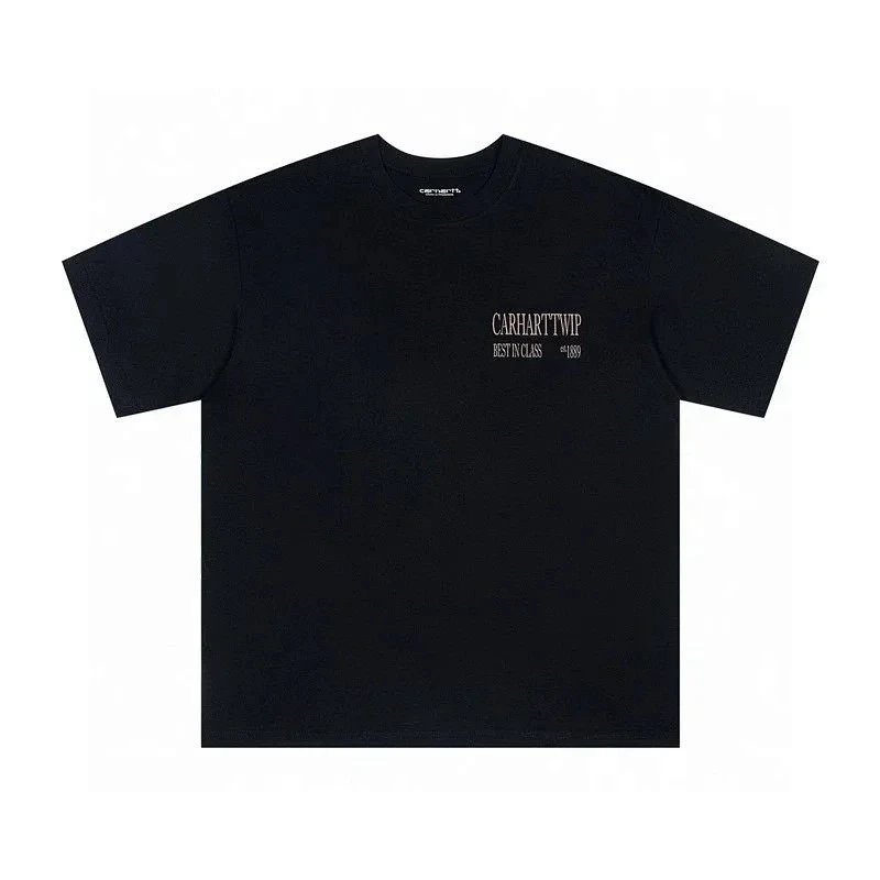Carhartt T-Shirts Work In Progress varsity logo print — 14