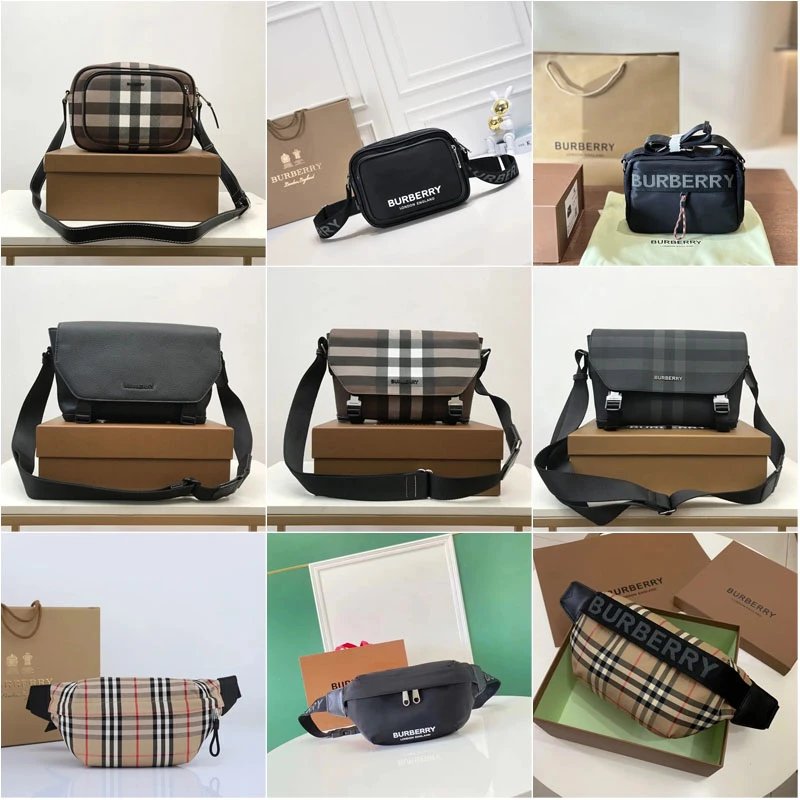Burberry Check and Logo Crossb
