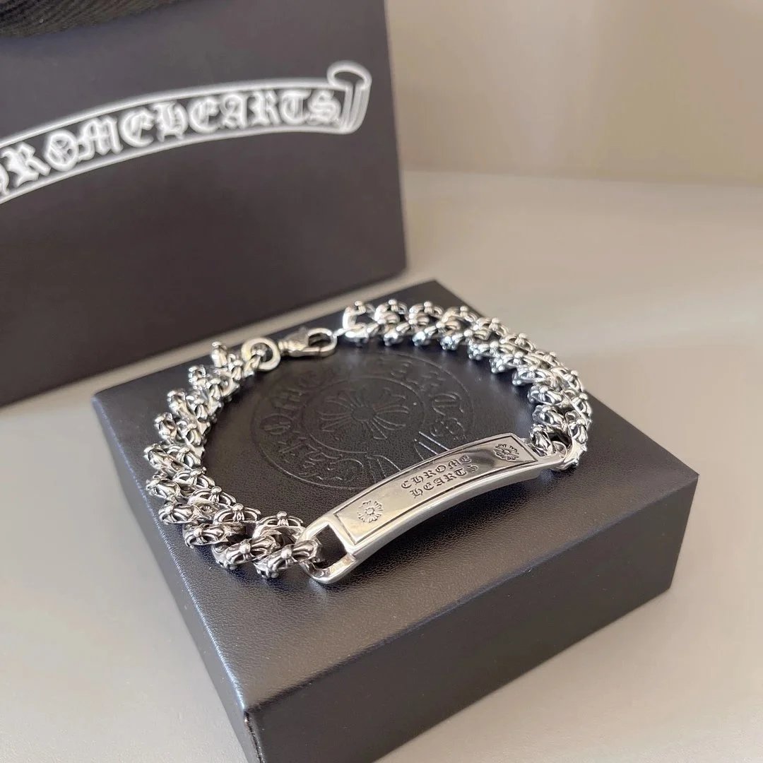 Chrome Hearts Jewelry Skull Bead Chain Bracelet — 12