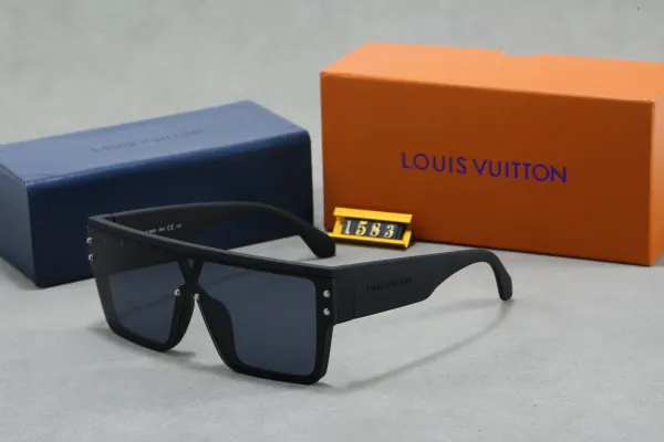 Louis Vuitton Shield Sunglasses Black - 1
