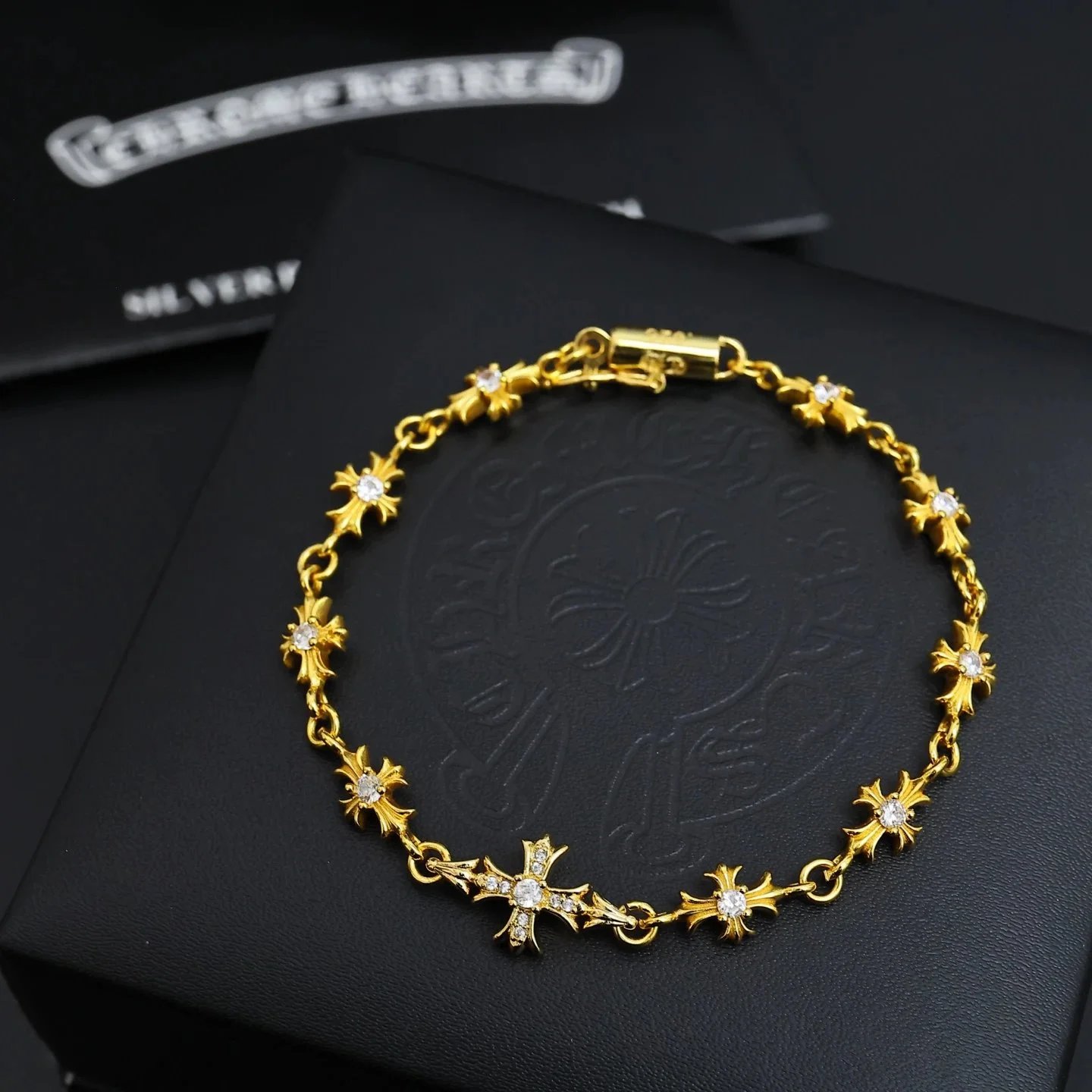 Chrome Hearts Jewelry Skull Bead Chain Bracelet — 7