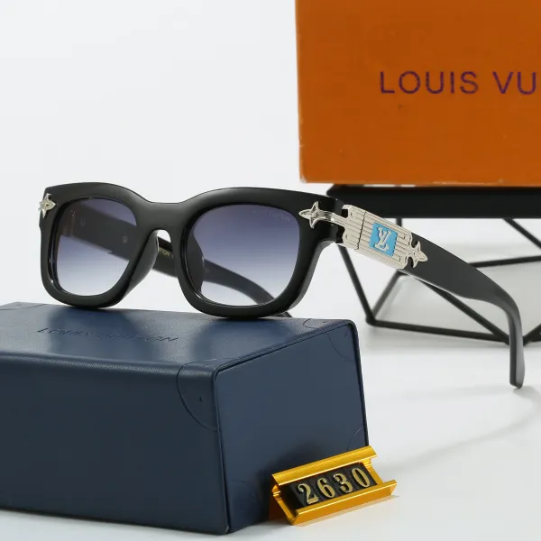 Louis Vuitton Monogram Frame Sunglasses Black Gradient Lens Sunglasses - 1