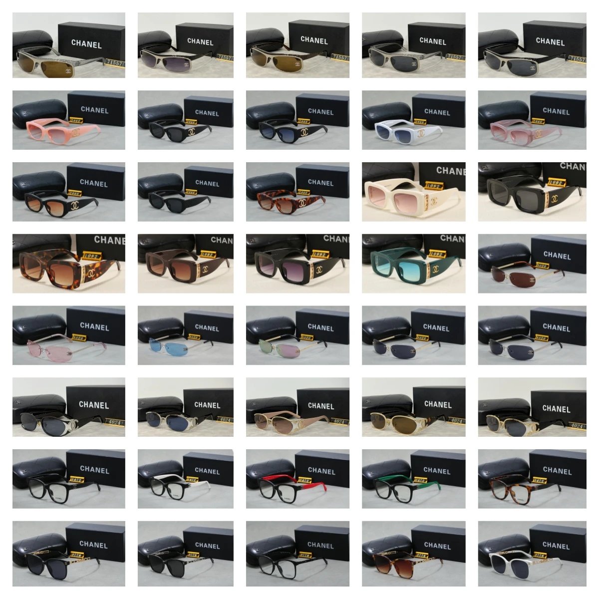 Chanel Sunglasses [40 styles]