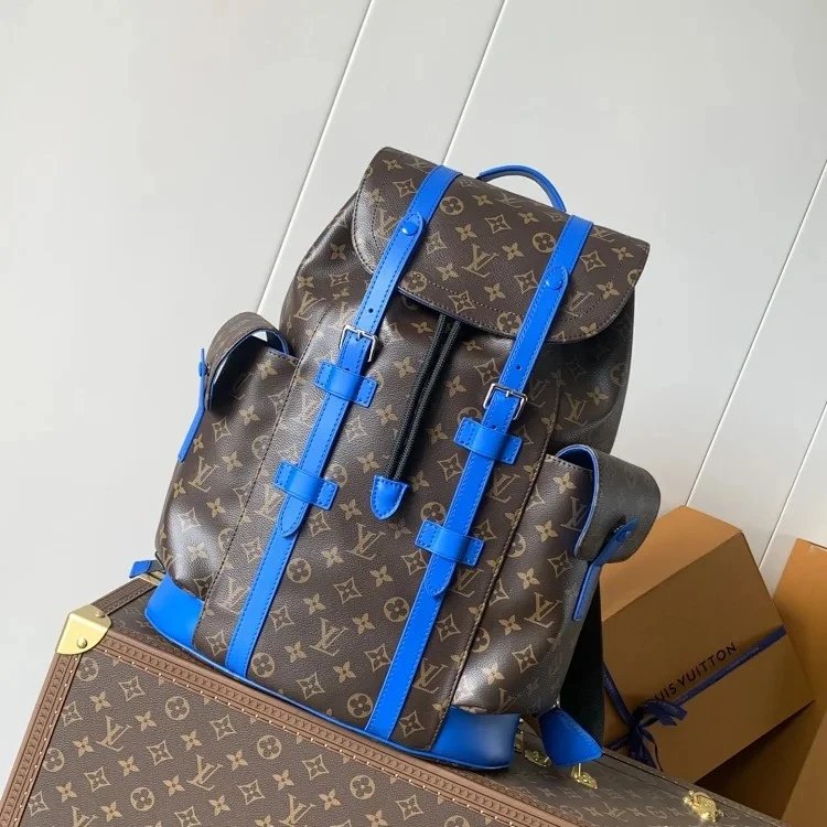 Louis Vuitton Backpacks Monogram Zip-Front — 41- 48-13