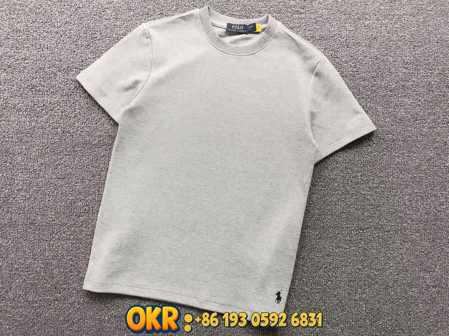 Polo Ralph Lauren T-Shirts Crew-Neck T-Shirt with Embroidered Pony Logo — 4