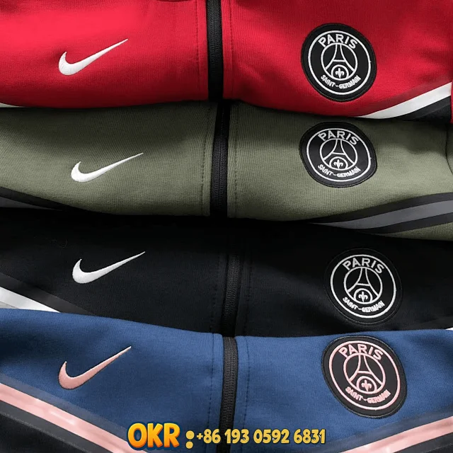 Nike Jackets Hooded full-zip color-block jacket with sleeve zip pocket product detail image 11