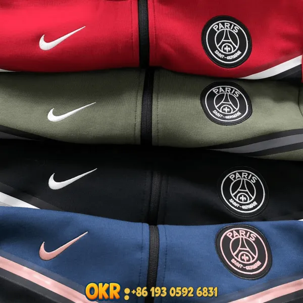 Nike x Paris Saint-Germain Tech Fleece Joggers Navy / Black Sweatpants - 12
