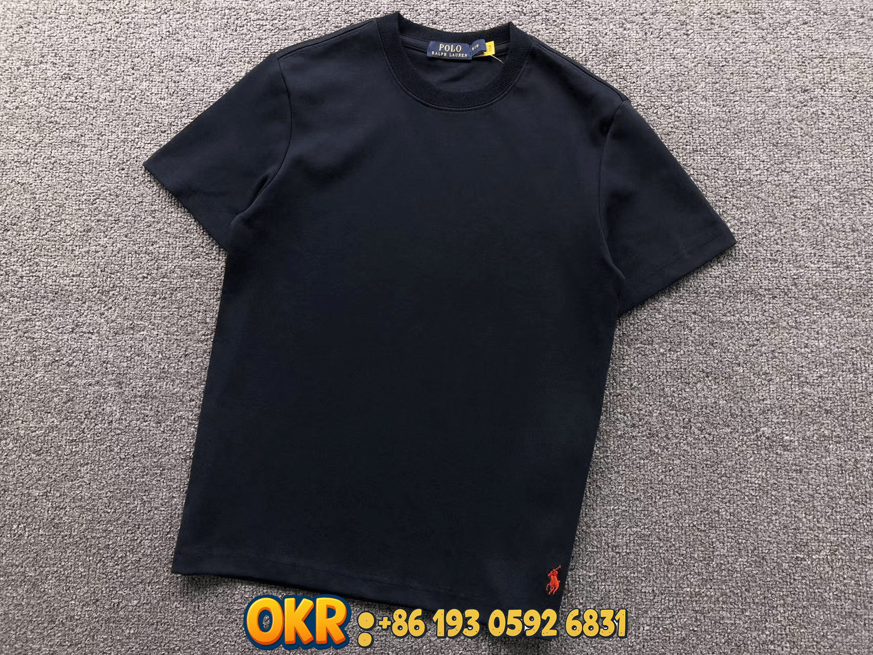 Polo Ralph Lauren T-Shirts Crew-Neck T-Shirt with Embroidered Pony Logo — 6