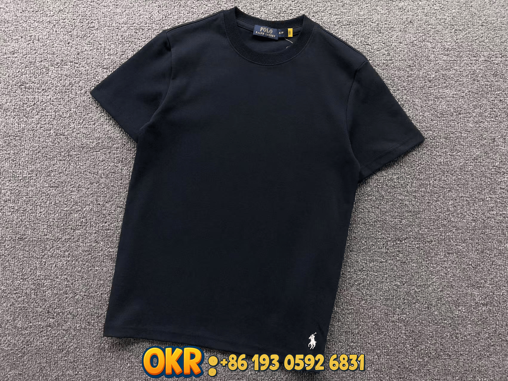 Polo Ralph Lauren T-Shirts Crew-Neck T-Shirt with Embroidered Pony Logo — 3