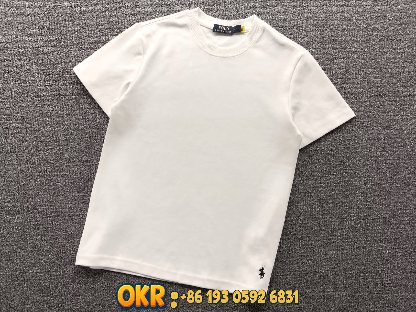 Polo Ralph Lauren T-Shirts Crew-Neck T-Shirt with Embroidered Pony Logo — 5