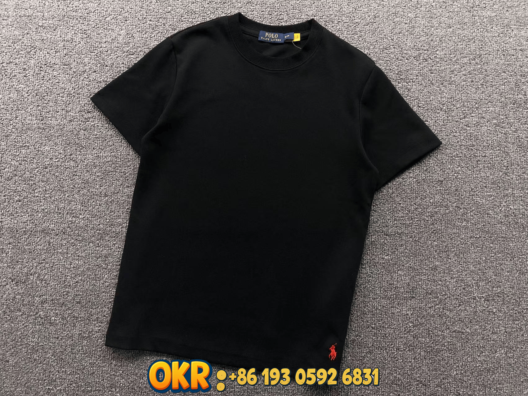 Polo Ralph Lauren T-Shirts Crew-Neck T-Shirt with Embroidered Pony Logo — 8