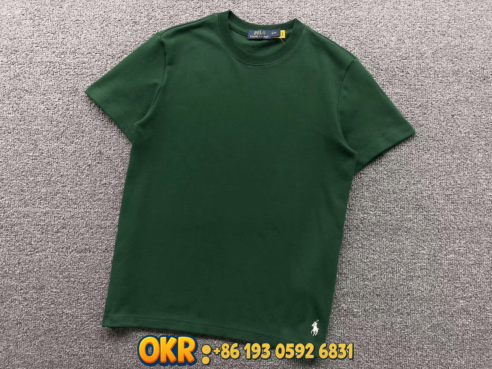 Polo Ralph Lauren T-Shirts Crew-Neck T-Shirt with Embroidered Pony Logo — 10