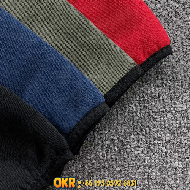 Nike Jackets Hooded full-zip color-block jacket with sleeve zip pocket product detail image 12