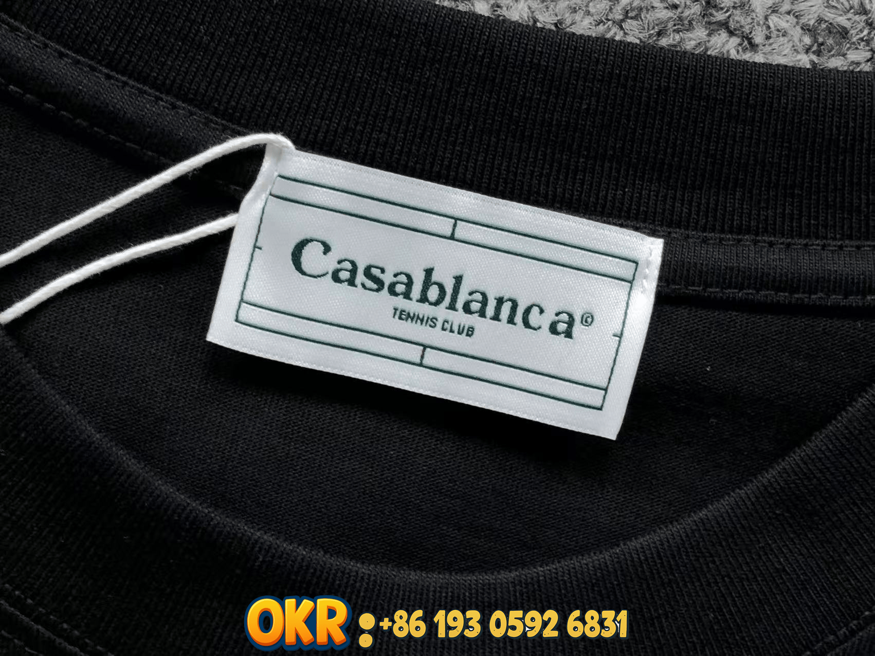 Casablanca T-Shirts Tennis Club Chest Graphic image 5