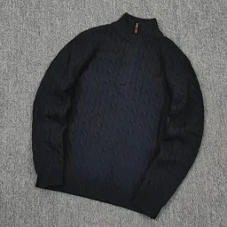 thumbnail for half-zip sweater uni** half-zip sweater A B