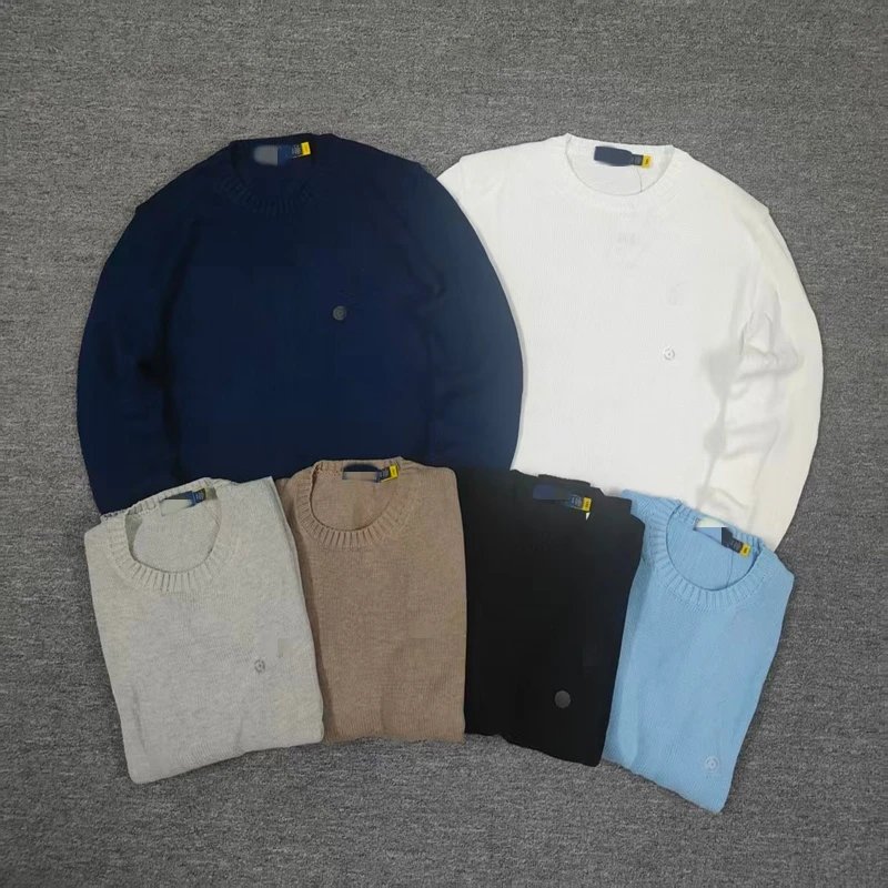 Cotton RoundNeck Knitted Sweater 棉质圆领针织衫710810846 G 7