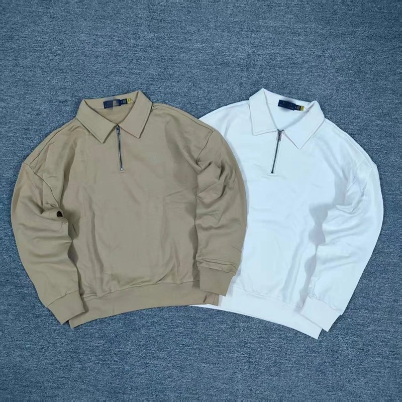 Collar HalfZip Sweatshirt 翻领半拉链卫衣 C 10