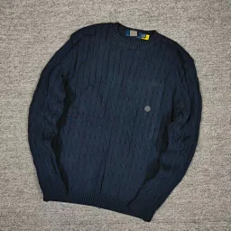 thumbnail for RL Autumn/Winter classic cable crewneck sweater绞花圆领毛衣十色G/D