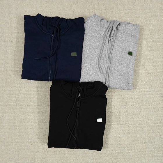 Velvet Zipper Hoodie 494146E with Velvet Zipper