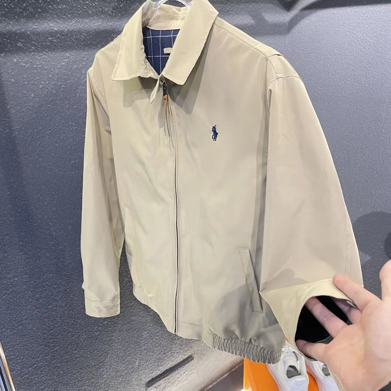 Khaki Ralph jacket jacket