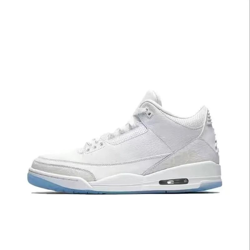 AJ3 Triple White