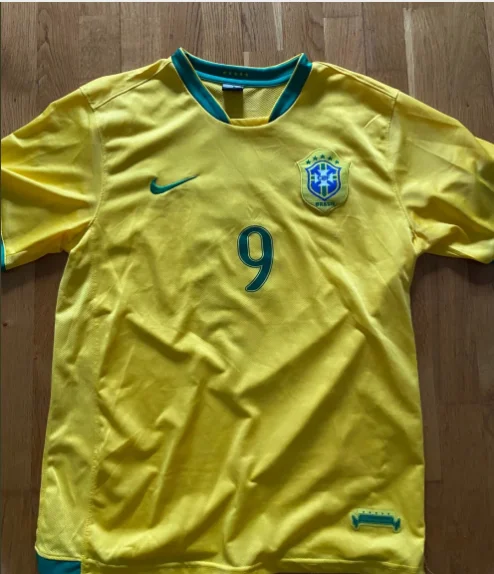 Nike Brazil 9 Yellow Jersey