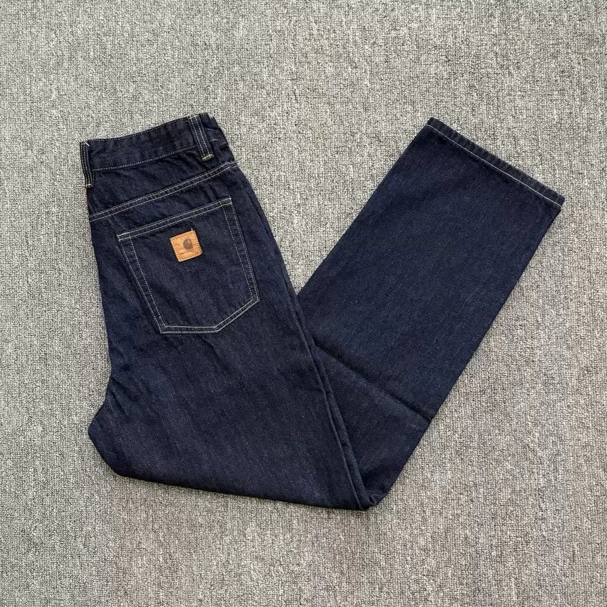 Washed Loose Light Blue Denim Shorts photo 8