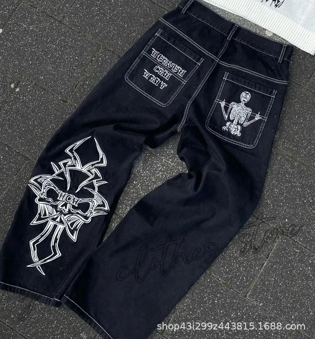 Bape Shark Print Denim Jeans photo 7