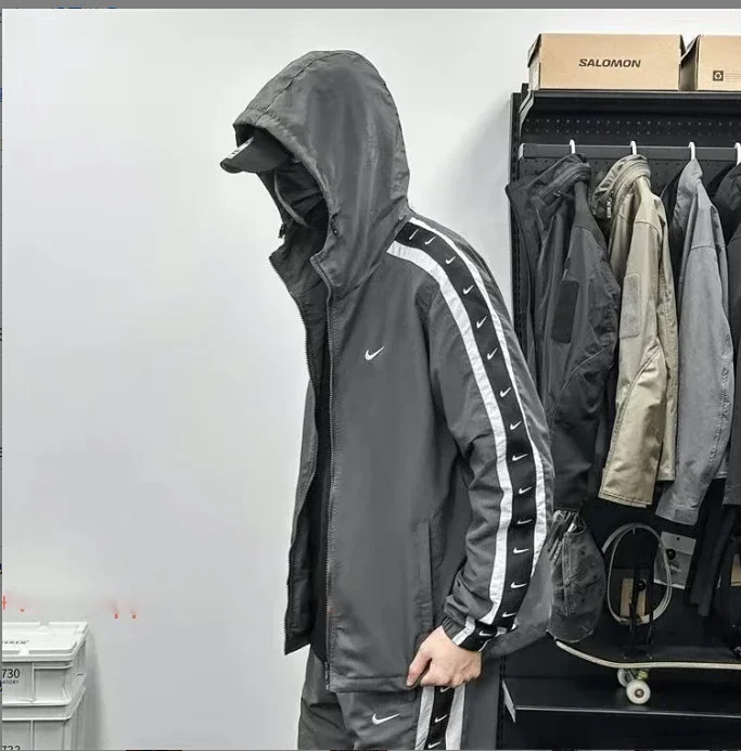 Nike Swoosh Grey Jac