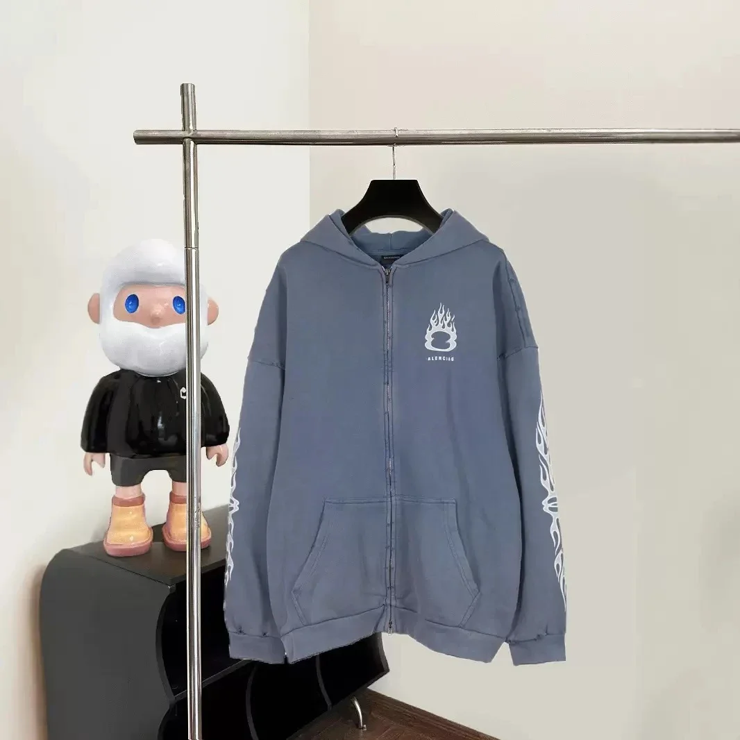 Blancie Blue Hoodie