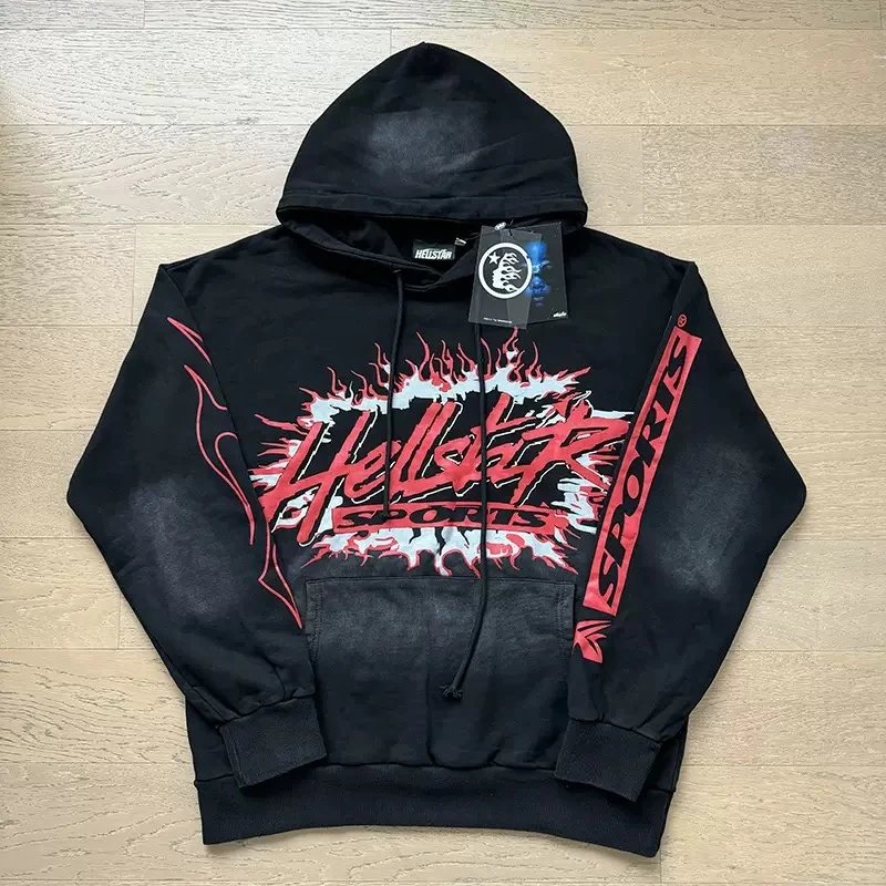 Retro Printed Hoodie photo 2