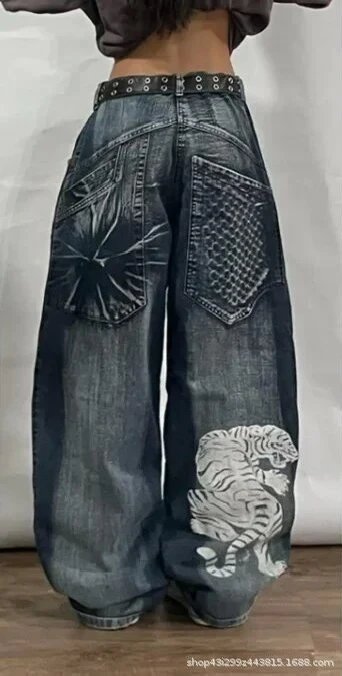 Bape Shark Print Denim Jeans photo 4