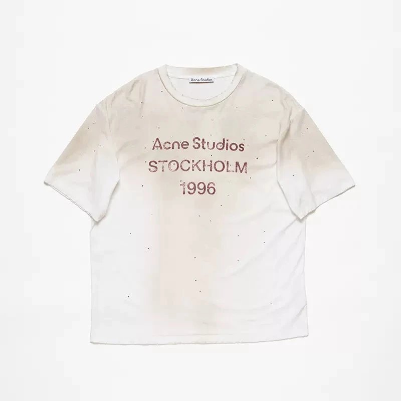 Acne Studios Oversized Pure Cotton Heavyweight T-Shirt photo 8
