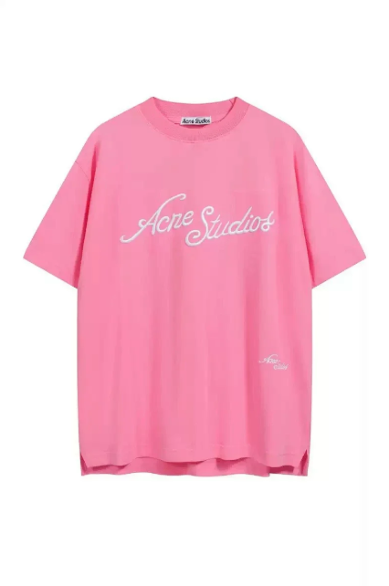 Acne Studios Stockholm 1996 Black Oversized Graphic T-Shirt