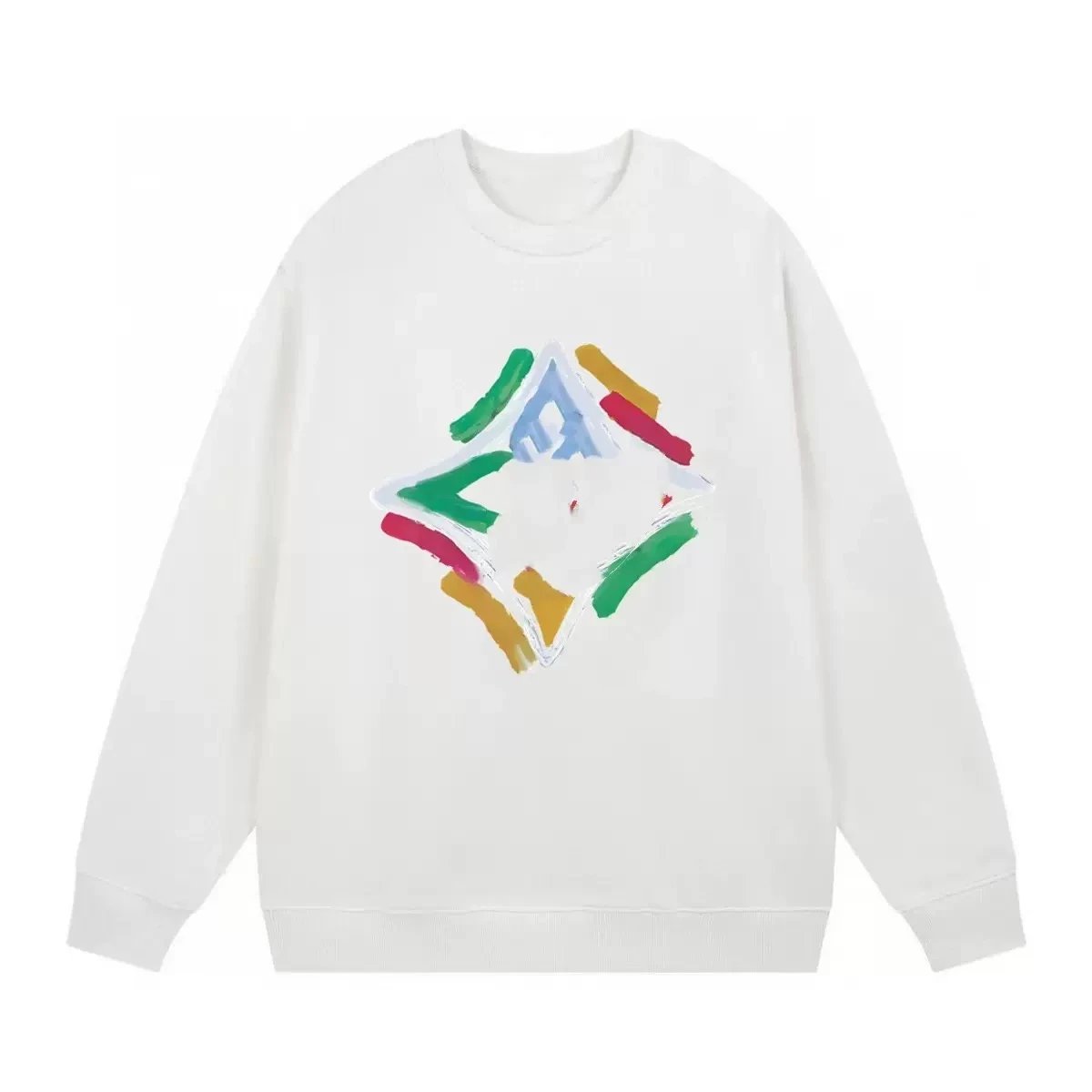 Louis Vuitton Black Embroidered Logo Sweatshirt