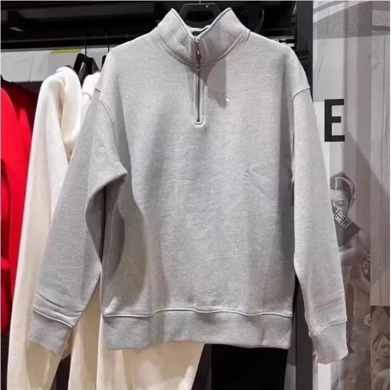 Nike Women's Winter Half-Zip Fleece Sweatshirt photo 7