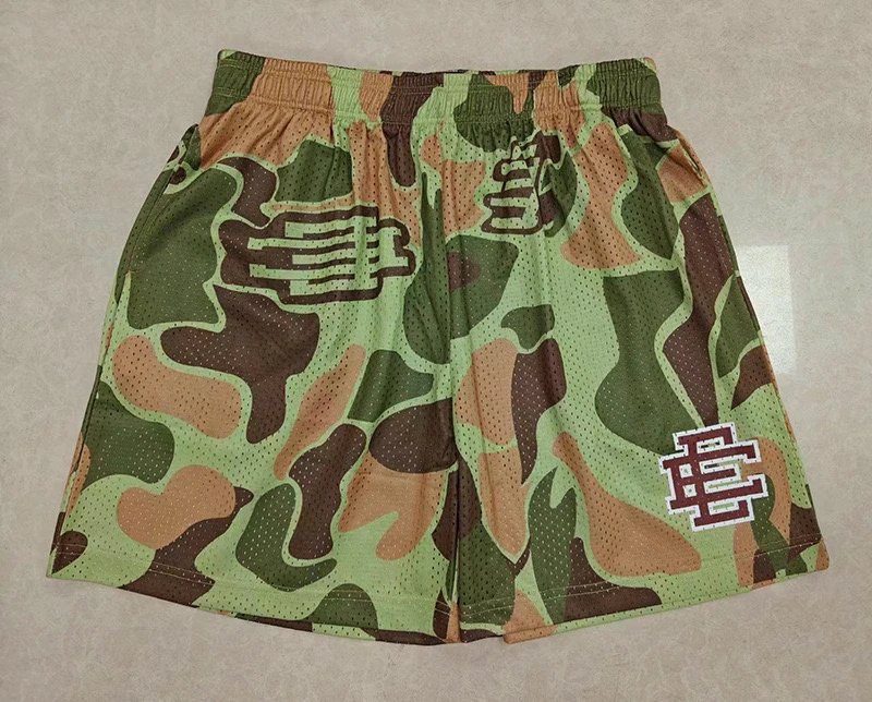 Mesh Athletic Shorts Navy Cityscape Print Sport