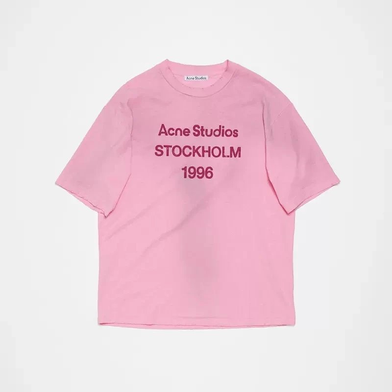 Acne Studios Oversized Pure Cotton Heavyweight T-Shirt photo 4