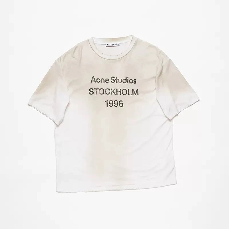 Acne Studios Oversized Pure Cotton Heavyweight T-Shirt photo 6