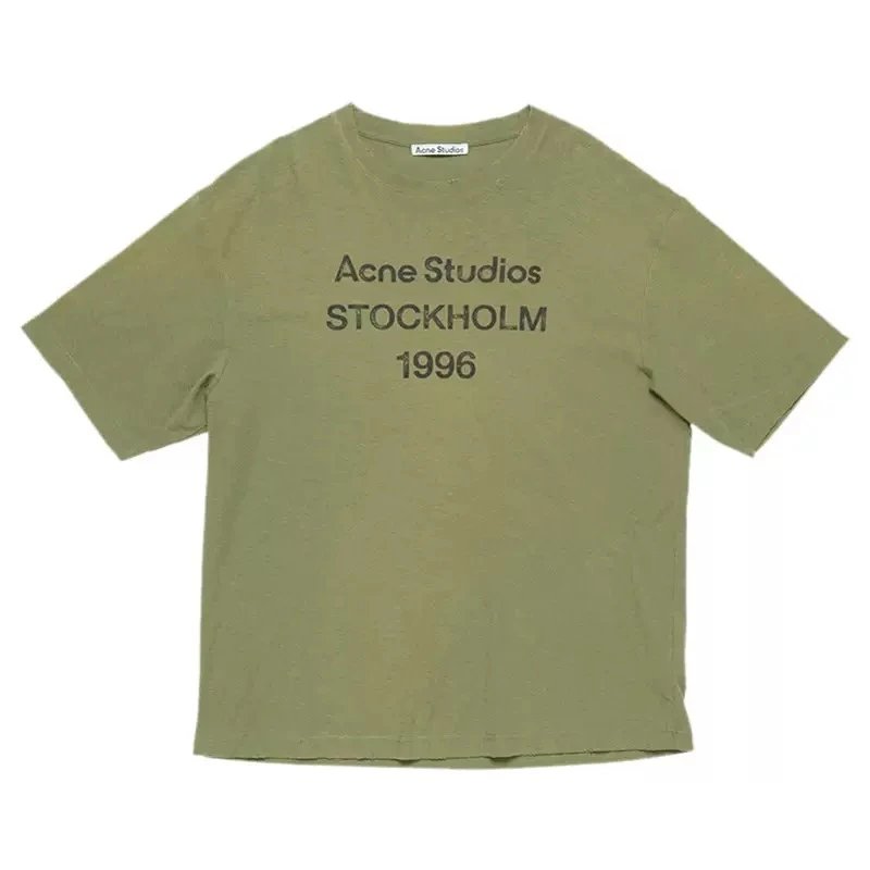 Acne Studios Oversized Pure Cotton Heavyweight T-Shirt photo 3