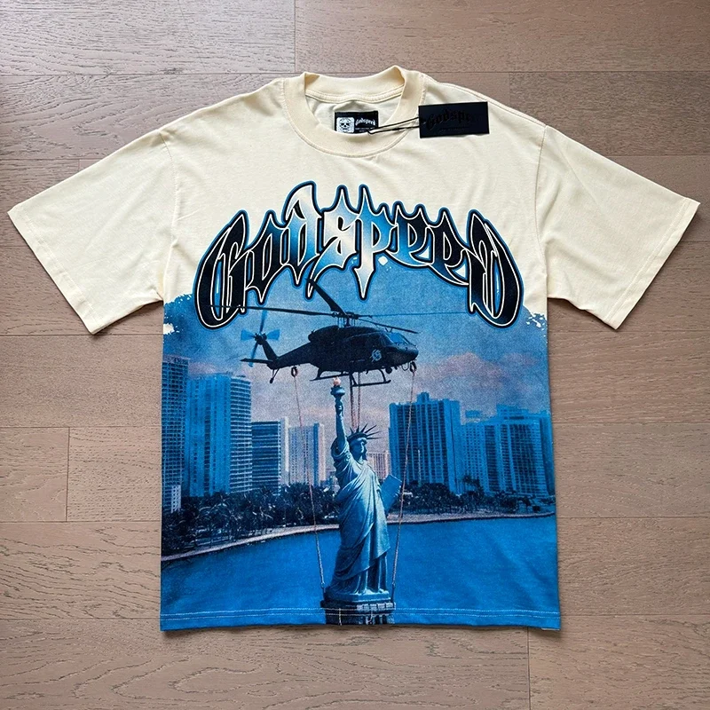 Godspeed Beige T-Shi