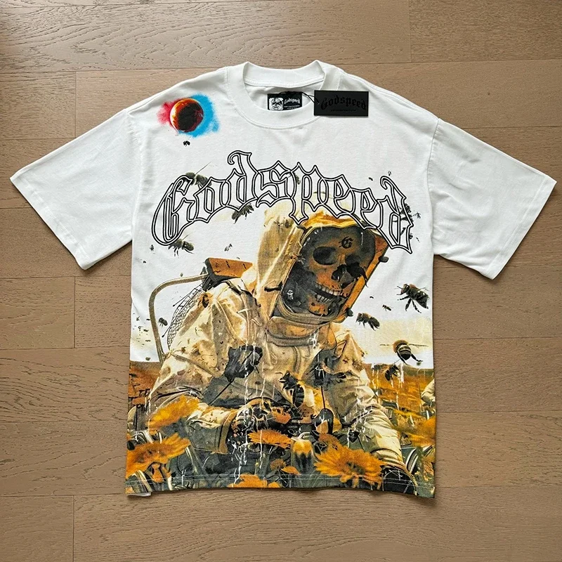 Godspeed White T-Shi