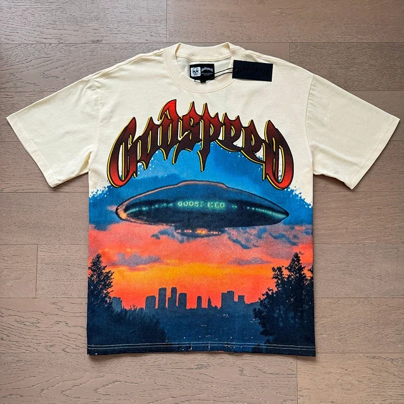 Godspeed Beige T-Shi