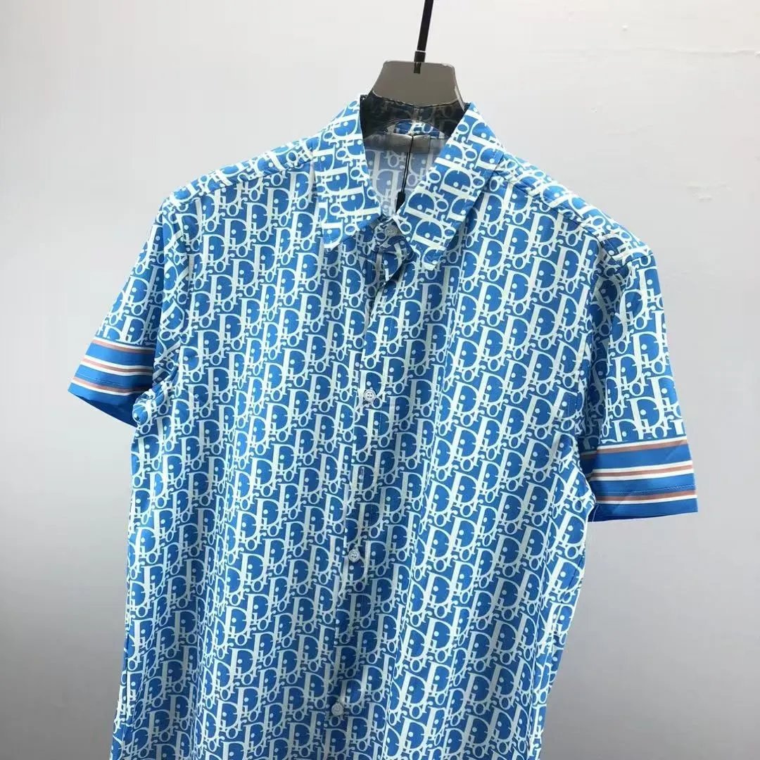Dior Ice Silk Couple Pajamas Set photo 3