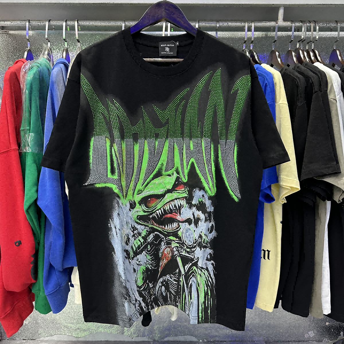 Black Emotion LUDMAN Black T-Shirt